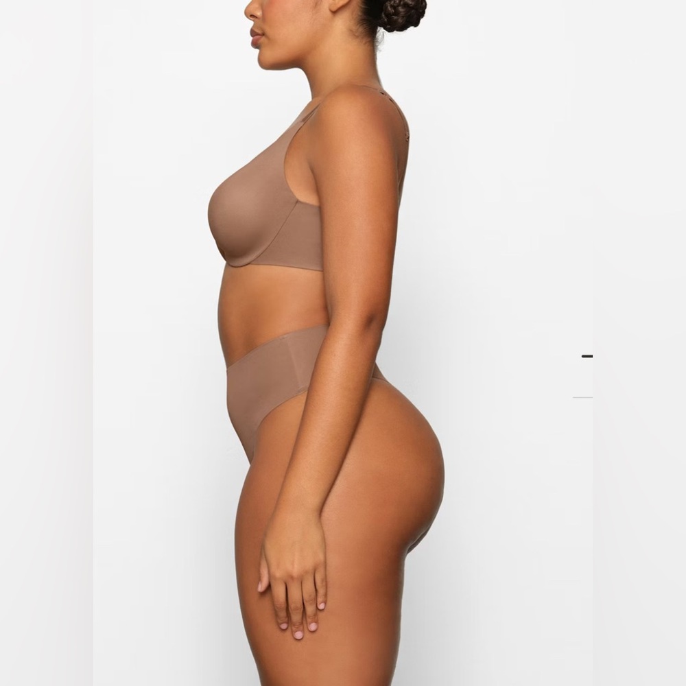 SKIMS SMOOTHING INTIMATES FULL COVERAGE BRA IN SIENNA 30C NWT - Picture 7 of 9